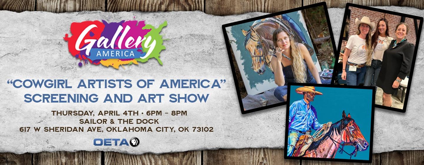 Gallery America Premier Event Cowgirl Artists